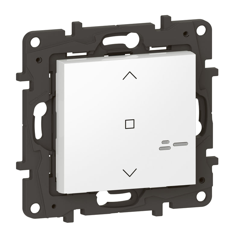 Legrand - Funksender Wandsender Rollladen Legrand 863643 Ultraweiß