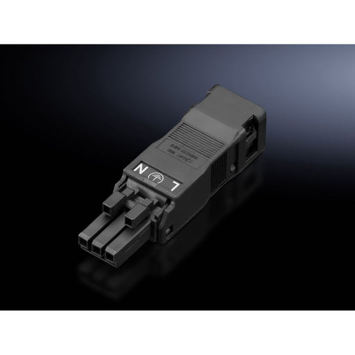 Rittal - Kompaktverteiler für steckbare Gebäudeinstallation Buchse SZ 2500.600 (VE5) 3 polig, 100-240V
