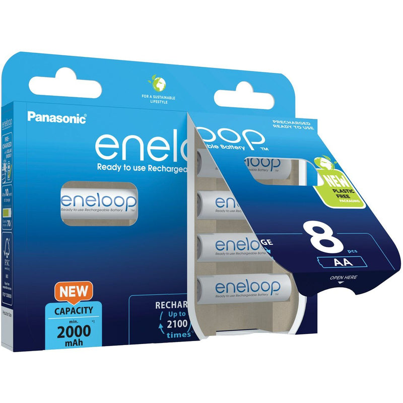 Hückmann - Akku Mignon AA eneloop BK-3MCDE/8BE(VE8) 2000mAh