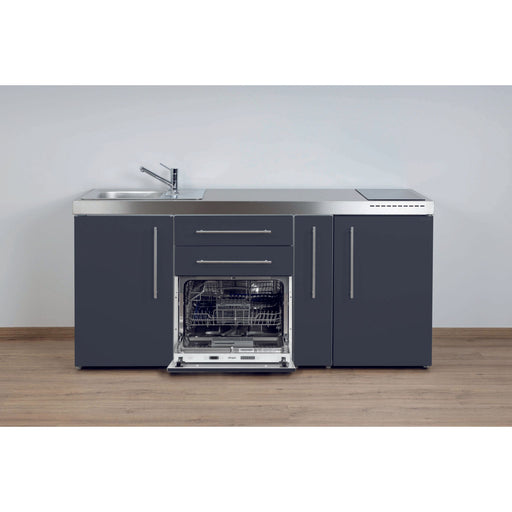 Stengel - Mini-Küche Miniküche Premiumline MPGSSG180AKSGSGKFrBl Schiefergrau
