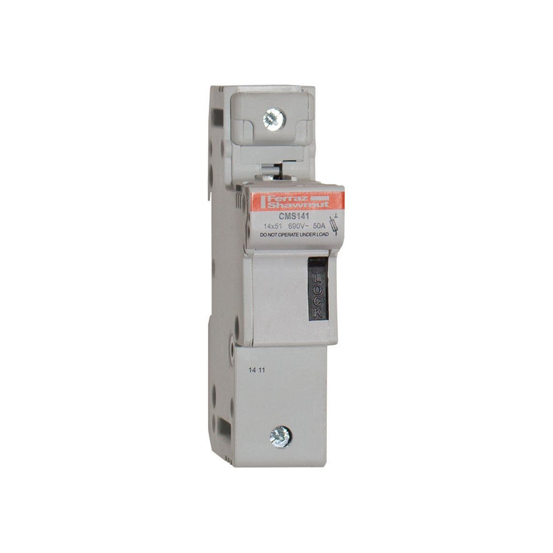 Mersen - Halter für zylindrische Sicherung Sicherungshalter CMS141M 14x51 50A 1-p. − 6 Stück