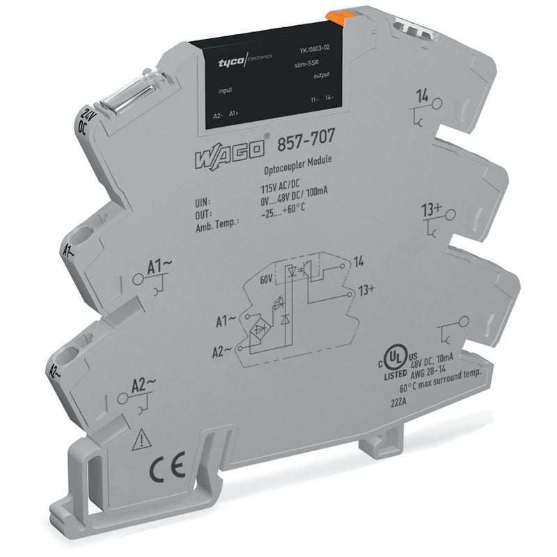 WAGO - Optokoppler Solid-State-Relaismodul 857-707 AC/DC 115 V
