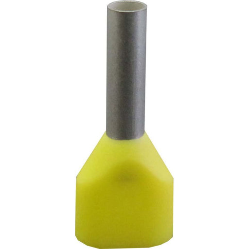 Zoller+Fröhlich - Aderendhülse V30AE000608 2x1,00/8L gelb − 500 Stück