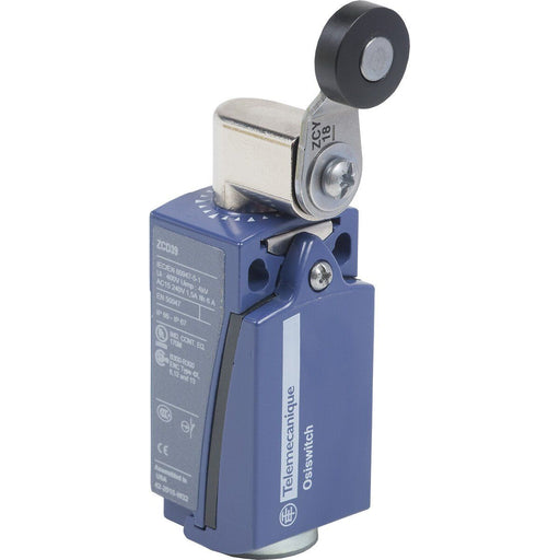 Telemechanique Sensors - Einzelpositionsschalter Positionsschalter XCKD2518P16 Rollenhebel, 1S+1Ö