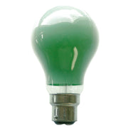 Scharnberger+Hasenbein - Allgebrauchsglühlampe Standard Allgebrauchslampe B60x105 40366 B22d 230V 25W grün