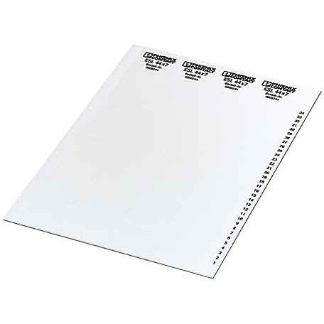 Phoenix Contact - Kabelmarkierungssystem Einsteckstreifen ESL 40x17 für Laserdrucker
