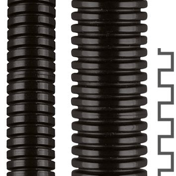 Flexa - Kunststoff-Wellschlauch Wellschlauch 10242202016 AD 21,2, 16,5x21,2mm − 50 Meter