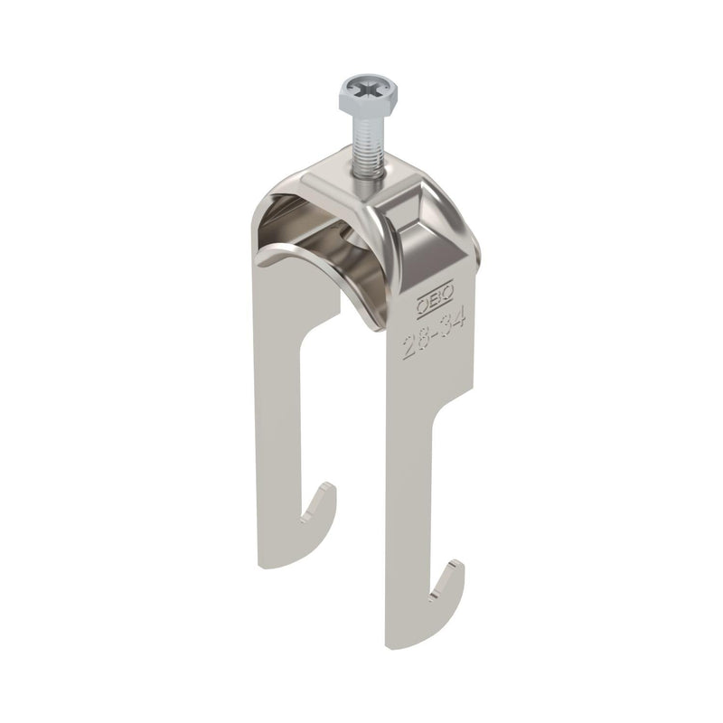 OBO Bettermann - Bügelschelle BS-W1-M-34 A2 28-34mm − 25 Stück