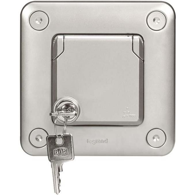 Legrand - Steckdose Soliroc Steckdose Legrand 077839 IP44 mit Schloss