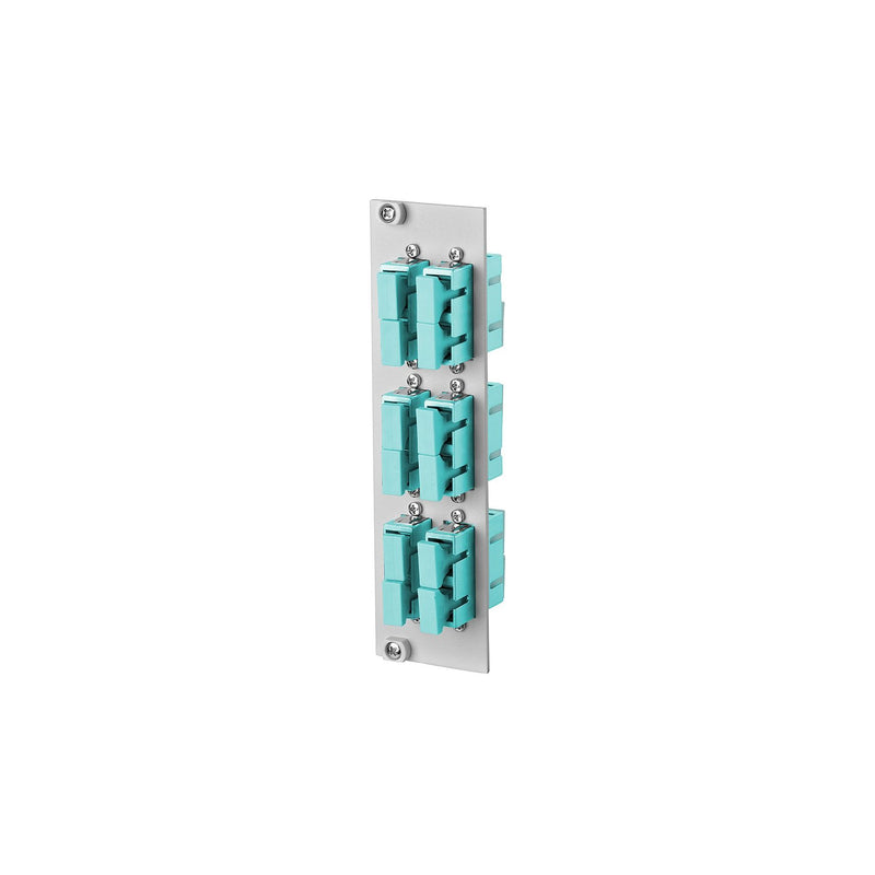 Metz Connect - Patchpanel LWL OpDAT REGpro Frontplatte 15024ABA06-E 6xSC-D OM3
