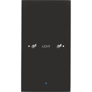 Berker - Bussystem-Tastsensor Glas-Sensor 1fach 75141935 schwarz