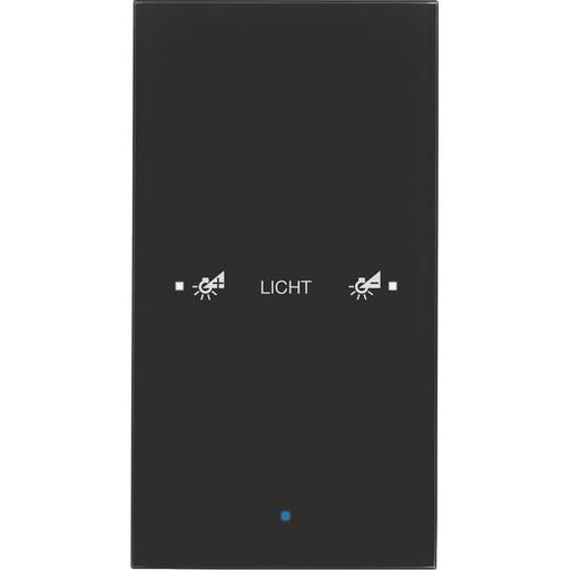 Berker - Bussystem-Tastsensor Glas-Sensor 1fach 75141935 schwarz