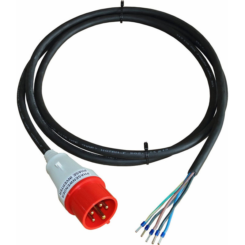 Walther Werke - Netzanschlussleitung CEE-Anschlussleitung 1,5m 39300506015075 m.PH-St. 32A5P400V6h