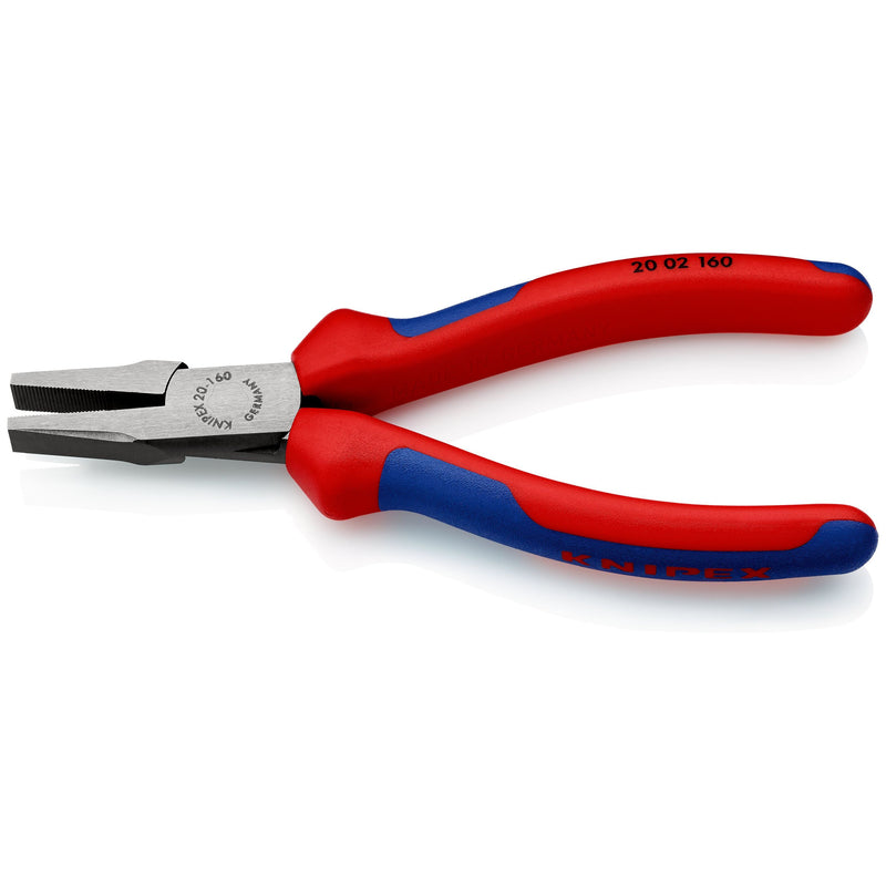Knipex - Flachzange 20 02 160 schwarz, 160mm