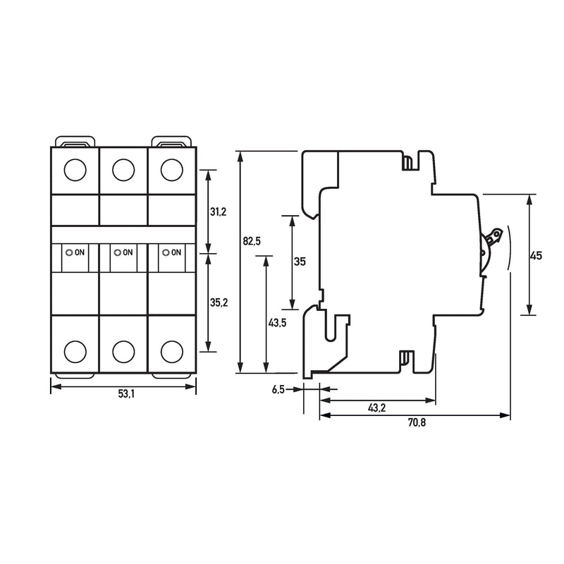 Doepke - Leitungsschutzschalter DLS 6I B20-3 10KA