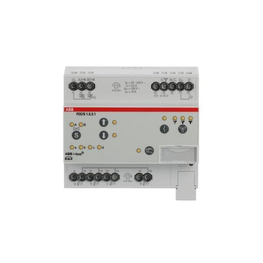 ABB Stotz S&J - Bussystem-Heizungsaktor Fan Coil Controller FCC/S1.5.2.1 2xPWM 0-10V man.REG