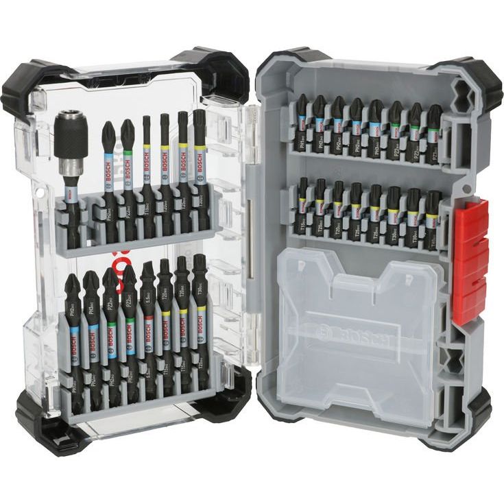 Bosch - Bit-Set PRO Impact Bit Set, 2608521U71VE(31) Display, 6 x 31-tlg − 6 Packung