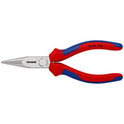 Knipex - Flachzange Flachrundzange 25 02 160 SB mit Schneide, 160mm