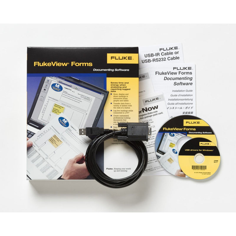 Fluke - Visualisierungs-Software FlukeView Forms Basic FVF-SC5 8845A/8846A