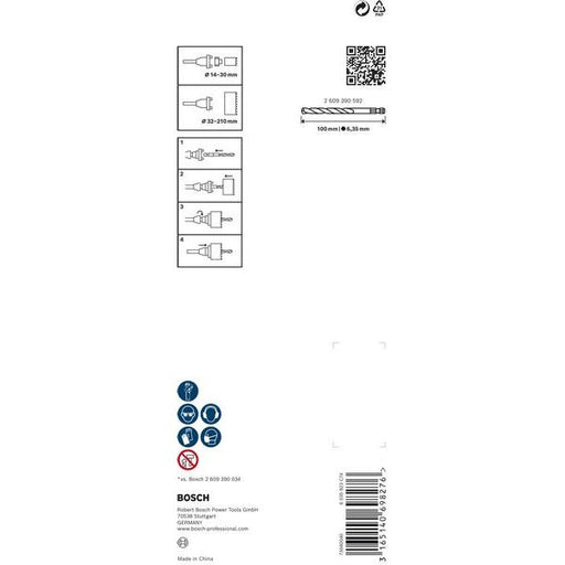 Bosch - Aufnahmeschaft für Lochsägen PRO Q-Lock Aufsteckhalter 2609390590 SDS plus Aufnahme