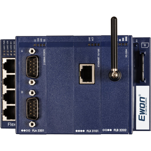HMS Industrial - Netzwerk Router Industrial Internet router FLEXY10100_00MA Ewon Flexy101