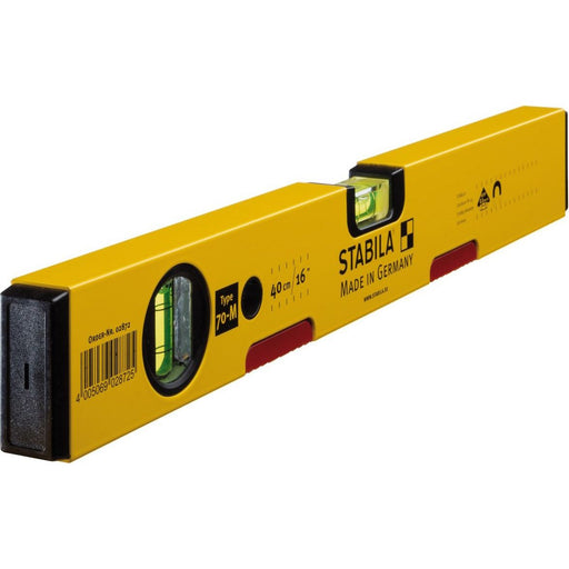 Stabila - Wasserwaage 70 M, 40cm mit Magnetsystem