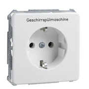 Elso - Steckdose UP-Steckdoseneinsatz 205144 reinweiß