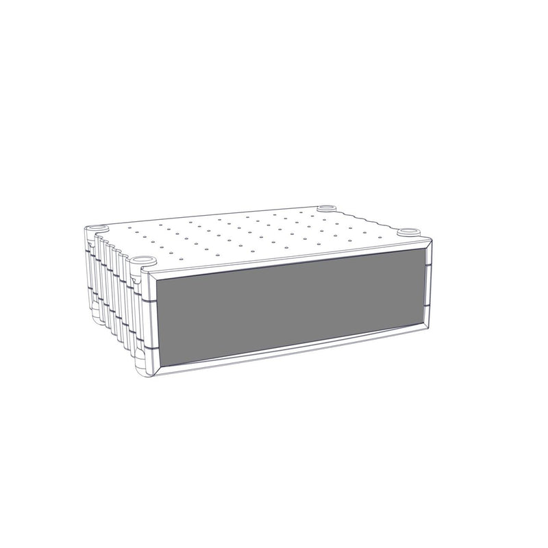 Rose System - Frontplatte (Schaltschrank) Frontplatte Wavetronic 077000910 1 (Set, 2St.)
