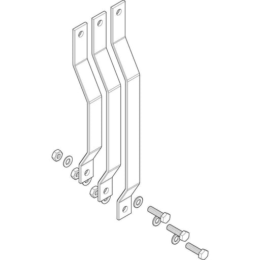 ABN - Schraubklemme Verbindungsschienensatz XAS740SE 3-polig CU 30x5mm