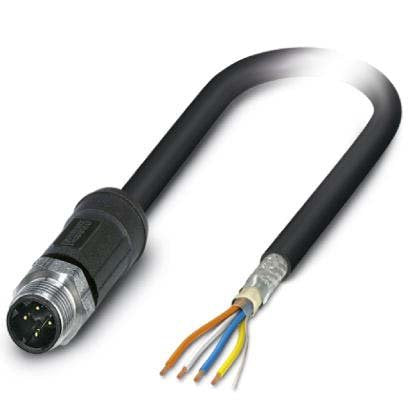 Phoenix Contact - Konfektioniertes Sensor-Aktor-Kabel Netzwerkkabel VS-M12MSD/ 5#1454215 − 1 Stück