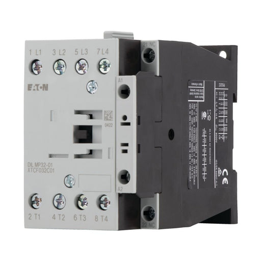 Eaton - Leistungsschütz zum Schalten von Wechselstrom Leistungsschütz DILMP32-01 #118911 32A,230V50/240V60HZ