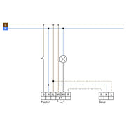 BEG Brück Electronic - Bewegungsmelder/Präsenzmelder komplett Präsenzmelder PD4-S-AP Slave