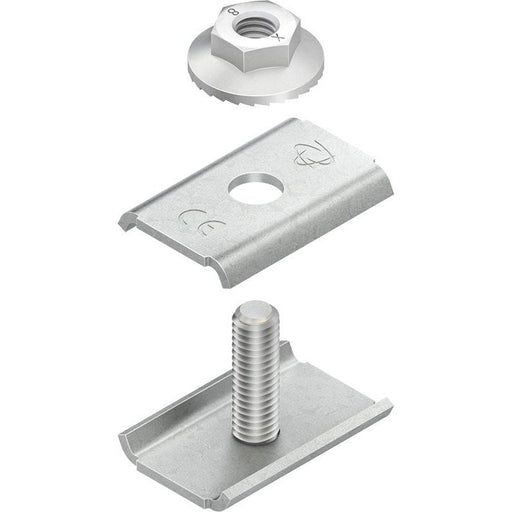 Niedax - Verbinder für Kabeltragsystem Universal-Verbinder GRV M6X20 V − 1 Stück