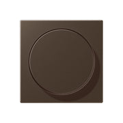 Jung - Abdeckung/Bedienelement für Installationsschalterprogramme Abdeckung mit Drehknopf A 1740 MO Serie A, mokka − 1 Stück