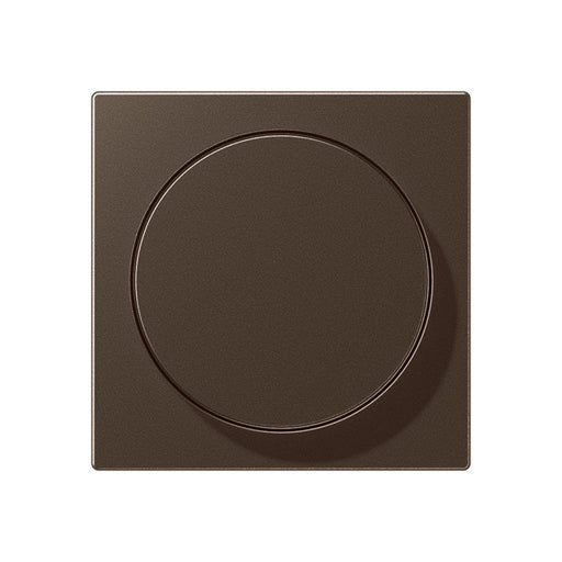 Jung - Abdeckung/Bedienelement für Installationsschalterprogramme Abdeckung mit Drehknopf A 1740 MO Serie A, mokka − 1 Stück