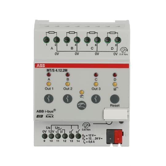 ABB Stotz S&J - Bussystem-Sensorüberwachung Sicherheitsterminal MT/S4.12.2M 4-fach REG