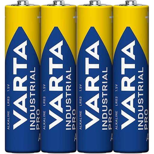 Varta Cons.Varta - Batterie Industrial AAA 4003 Ind. Fol.4 Micro, R3, Al-Mn