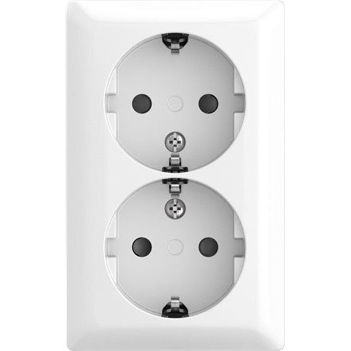 Busch-Jaeger - Steckdose SCHUKO Doppelsteckdose AP 202 EAPBJ-524 Safety