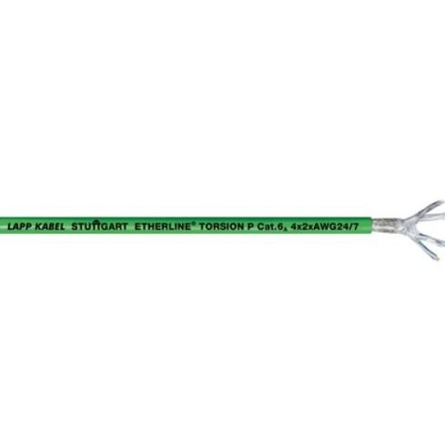 Lapp Kabel&Leitung - Daten- und Kommunikationskabel ETHERLINE TORSION Y CAT6A 2170482/100 4X2XAWG24/7 − 100 Meter