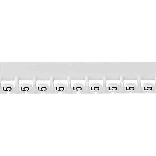 Legrand - Kabelmarkierungssystem Kennzeichnung Memocab (5) Legrand 037785 sw auf ws − 600 Stück