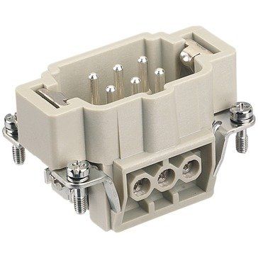Harting - Kontakteinsatz für Rechtecksteckverbinder Stifteinsatz 09360062601 Han 6Ex-M-s
