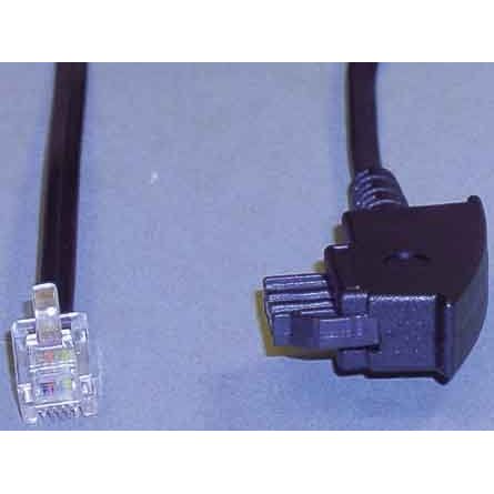 E+P Elektrik - Konfektionierte Fernmeldeleitung Telefon-Anschlusskabel T 37 10m