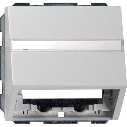 Gira - Einsatz/Abdeckung für Kommunikationstechnik Datenhaube 0870015 Tragring+BSF grau