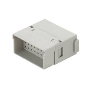 Harting - Kontakteinsatz für Rechtecksteckverbinder Han Density Modul 09140363001 crimp-M − 2 Stück