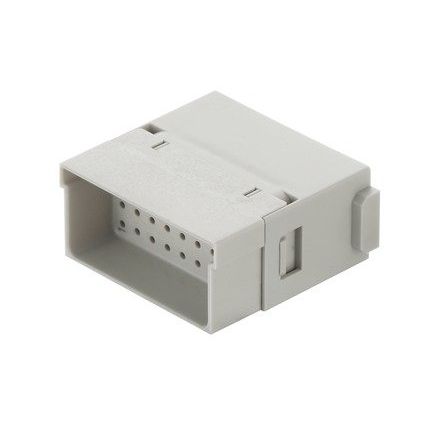 Harting - Kontakteinsatz für Rechtecksteckverbinder Han Density Modul 09140363001 crimp-M − 2 Stück