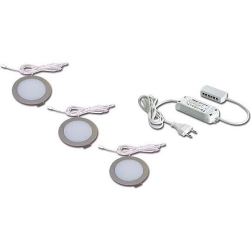 Hera - Downlight/Strahler/Flutlicht 3er-Set LED-Einbauleuchte 61056303002 ww eds Tr.24/15W