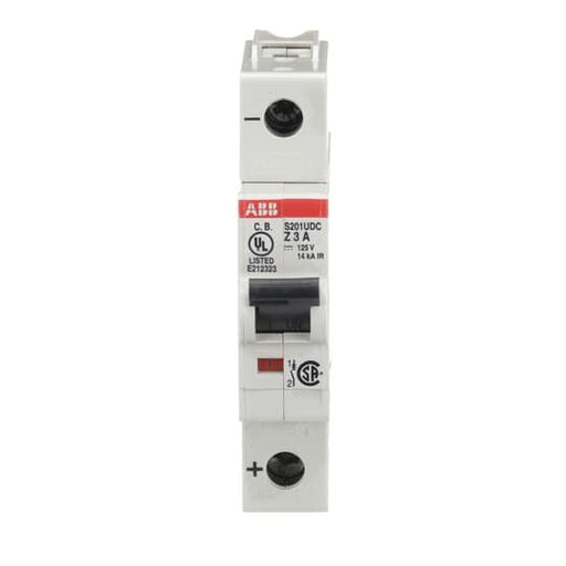 ABB Stotz S&J - Leitungsschutzschalter Sicherungsautomat S201UDC-Z3 14 kA, 3 A, 1P