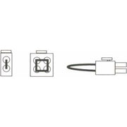 Scharnberger+Hasenbein - Verteilerklemme für Transformator Mini-AMP 4-polig 55010 RGB system Terminat