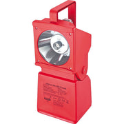AccuLux - Handscheinwerfer JobLux 90 LED Focus 451541 100-230V, rot