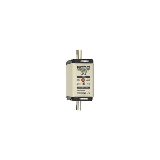 Mersen - Messersicherung NH-Sicherungseinsatz SG NH00GG69V40-1 Gr.00 gG 40A/690V KM − 3 Stück